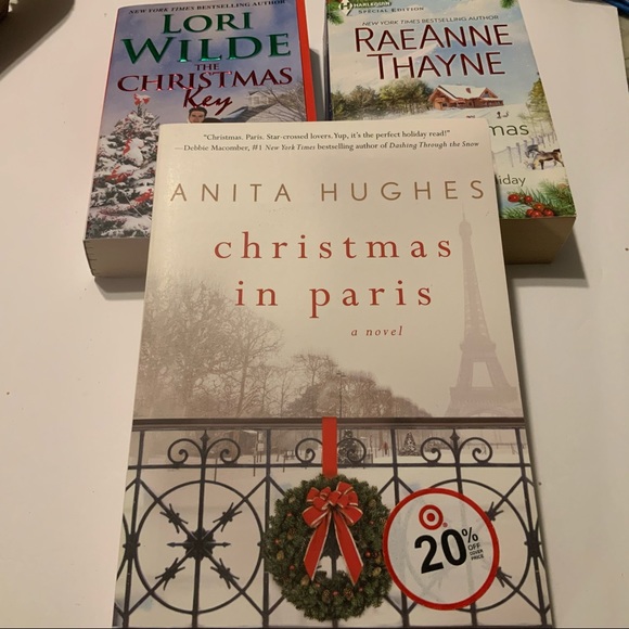 Bundle Xmas Romance Novels 3 books asst Authors